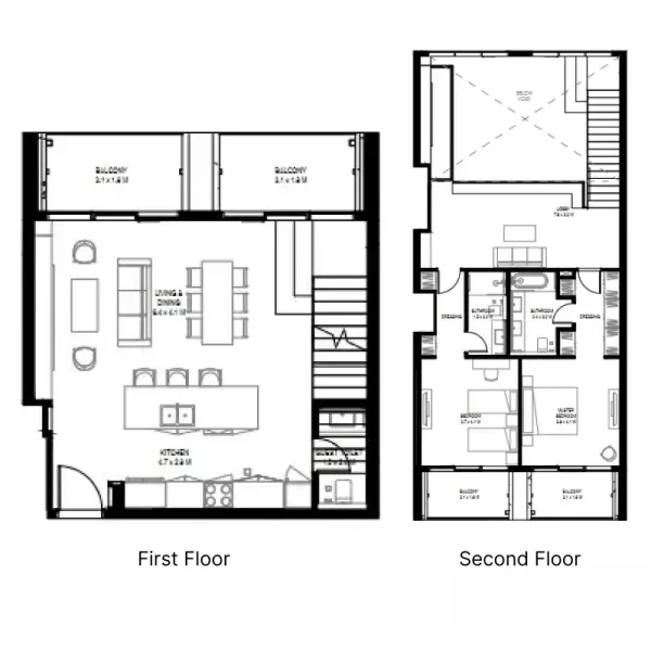 2.0 bedrooms apartments - il teatro Residences 1 and 2