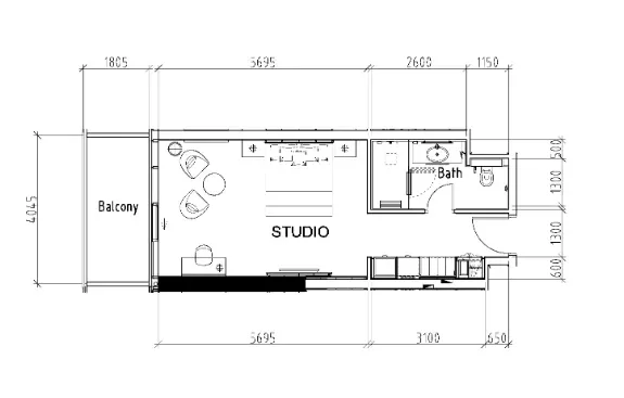 0.0 bedroom apartments - Damac Hills - Radisson Dubai