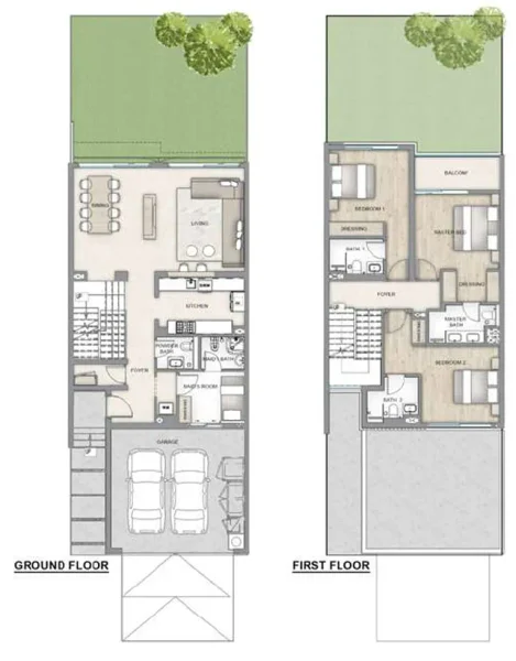 3.0 bedrooms townhouse - Aila Homes