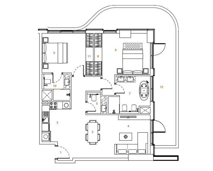 2.0 bedrooms apartments - The Orchard Place