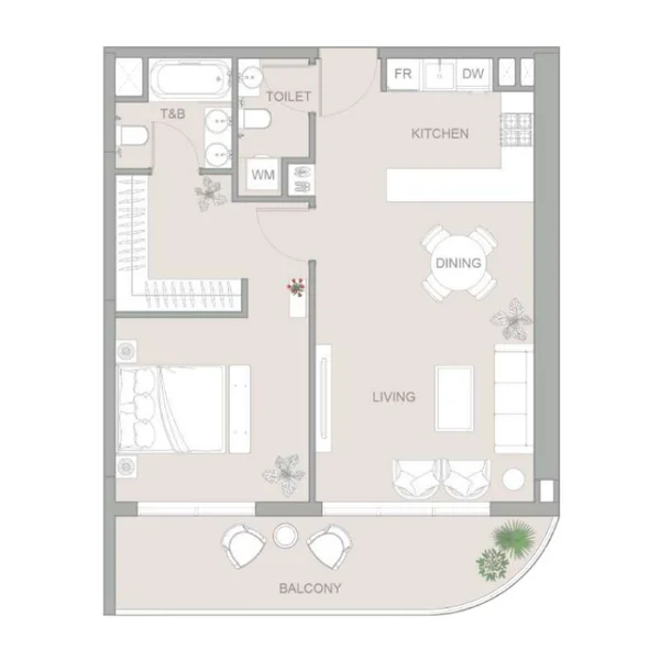 1 bedroom Apartments -  V1STARA House
