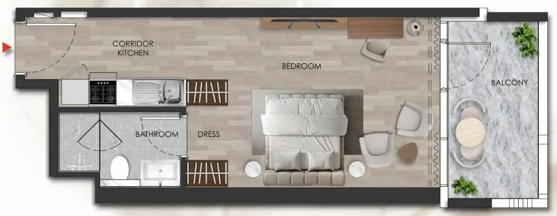 0.0 bedroom apartments - Island Heights