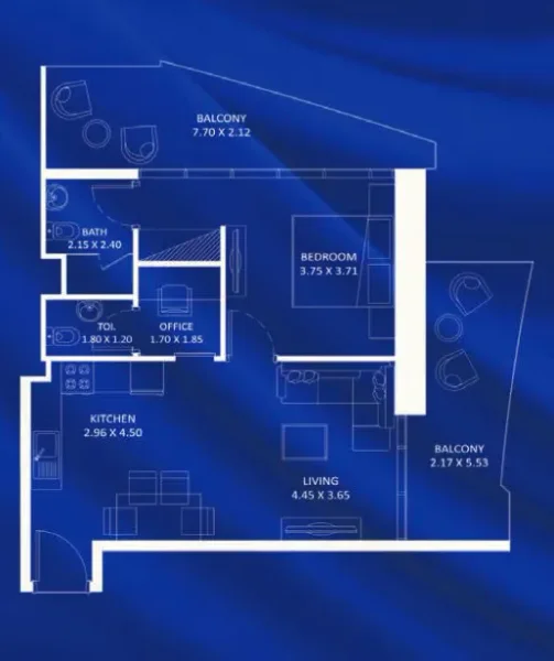 1.0 bedroom apartments - Fashionz