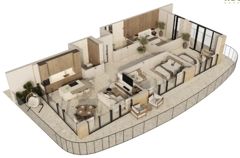 3.0 bedrooms penthouse - Rogantini Swiss Village