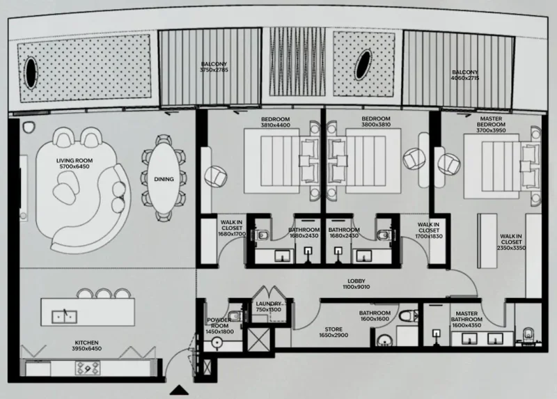 3.0 bedrooms penthouse - Lia by Avenew Development