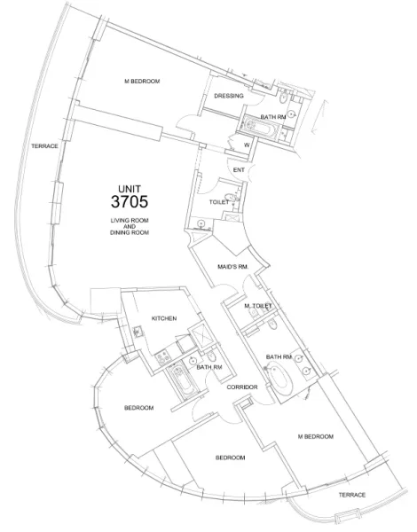 4.0 bedrooms apartments - Damac Towers by Paramount