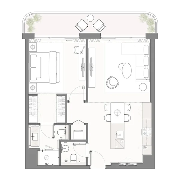1 bedroom Apartments -  Bay Grove Residences Phase 4