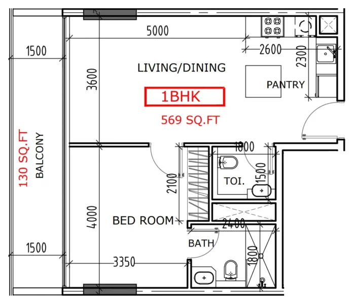 1.0 bedroom apartments - Coventry Centro