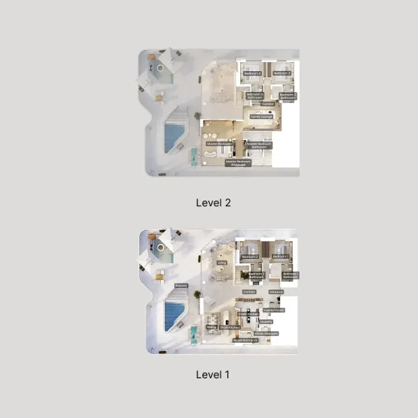 5.5 bedrooms villa - Nikki Beach Residences