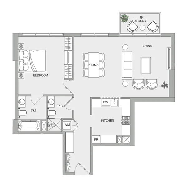 1 bedroom Apartments - V1STARA House 2