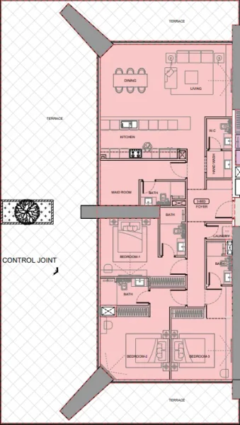 3.0 bedrooms apartments - One by Binghatti
