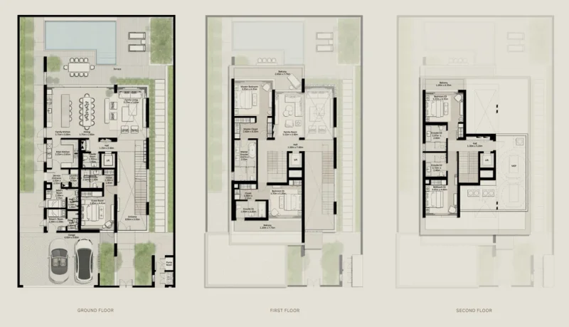 5.0 bedrooms villa - Nad Al Sheba Gardens Phase 11