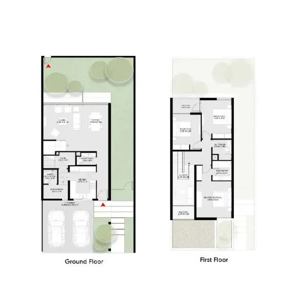 3.5 bedrooms townhouse - Masaar 3 Phases 1 and 2