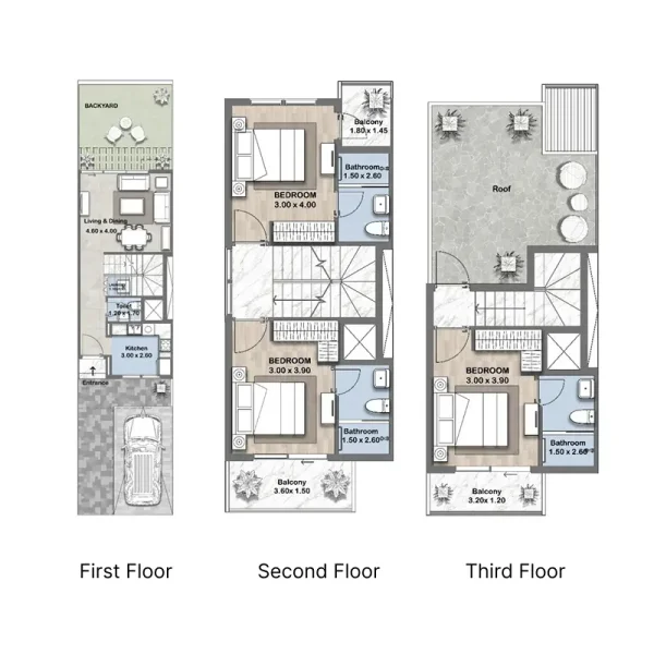 3.0 bedrooms townhouse - Reportage Hills