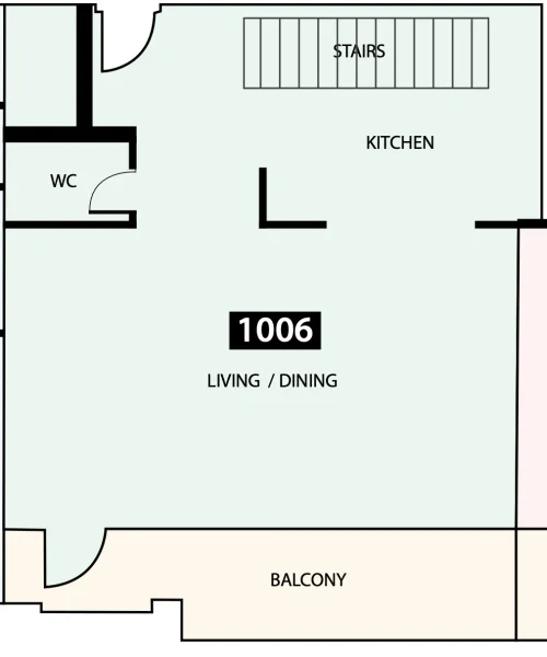 2.0 bedrooms apartments - Paradise View 1