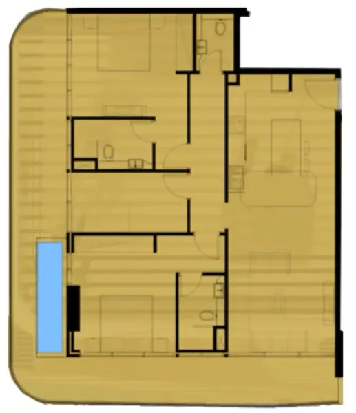 2.0 bedrooms apartments - Ocean Pearl 1 and 2