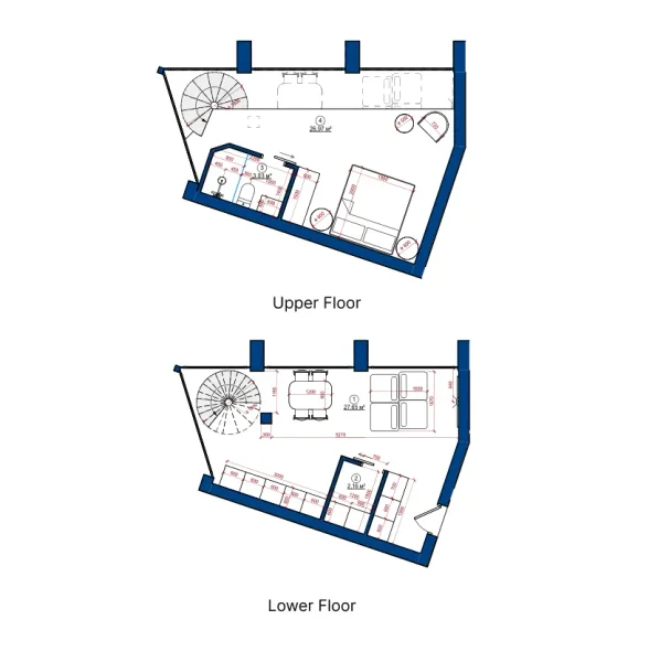 1.0 bedroom duplex - Ardhana Residence Hotel