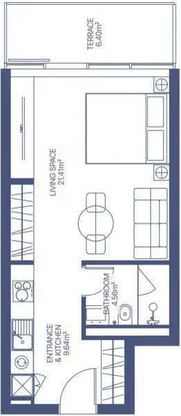 0.0 bedroom apartments - Gianfranco Ferre Residences