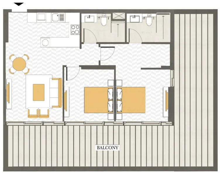 2.0 bedrooms apartments - Ashwood Residences