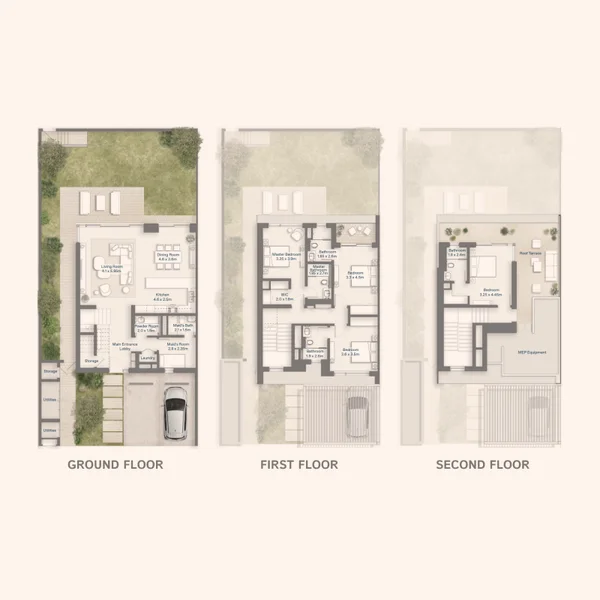 4 bedroom Townhouse -  Bayn by Ora