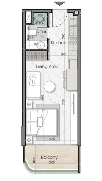 0.0 bedroom apartments - I'Sola Bella