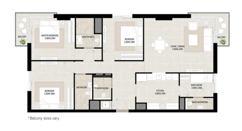 3.0 bedrooms apartments - Odessa