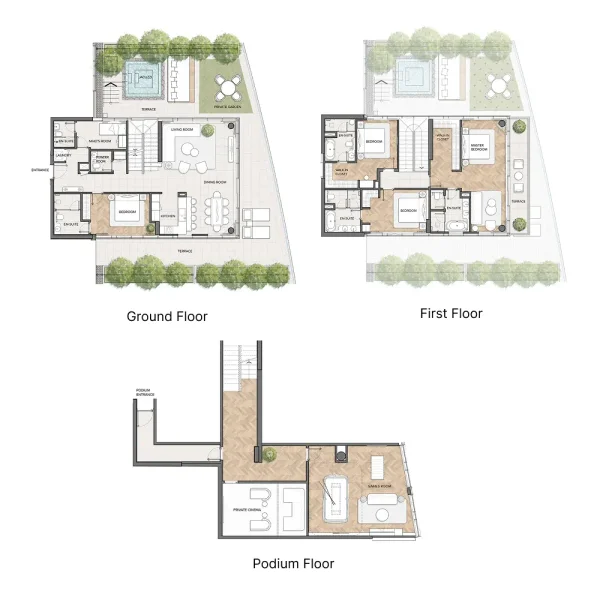 4.0 bedrooms apartments - Residences Du Port Autograph Collection