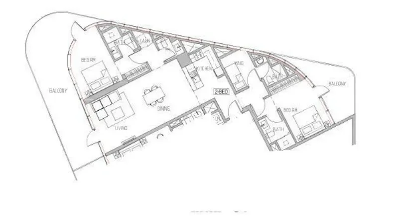 2.0 bedrooms apartments - Canal Heights