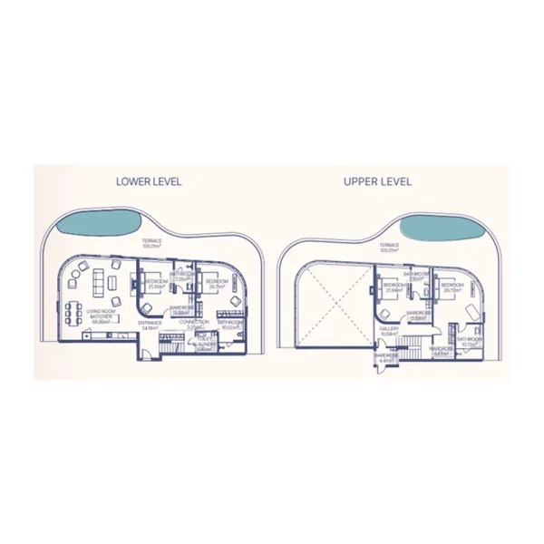 4.0 bedrooms duplex - Gianfranco Ferre Residences