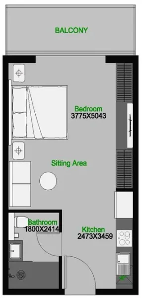0.0 bedroom apartments - The Central Downtown