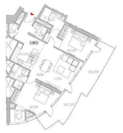 2.0 bedrooms apartments - Canal Heights