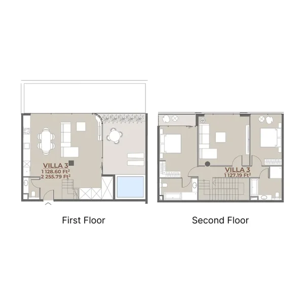 3.5 bedrooms villa - House of WELL 1 and 2