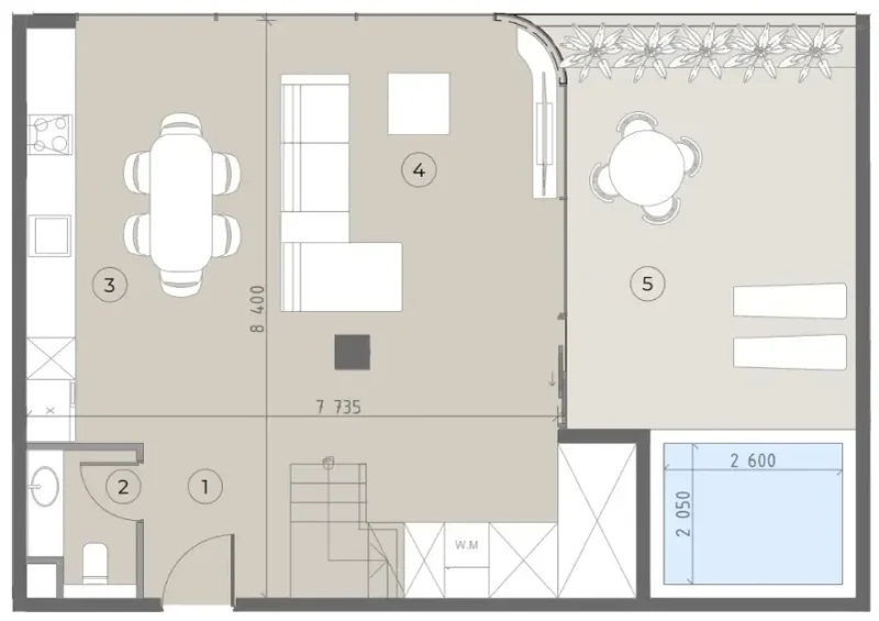 3.0 bedrooms villa - House of WELL 1 and 2