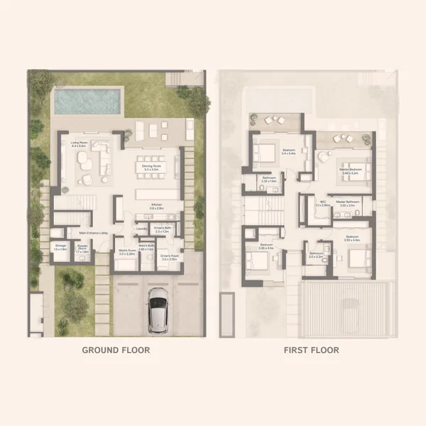4 bedroom Villa -  Bayn by Ora