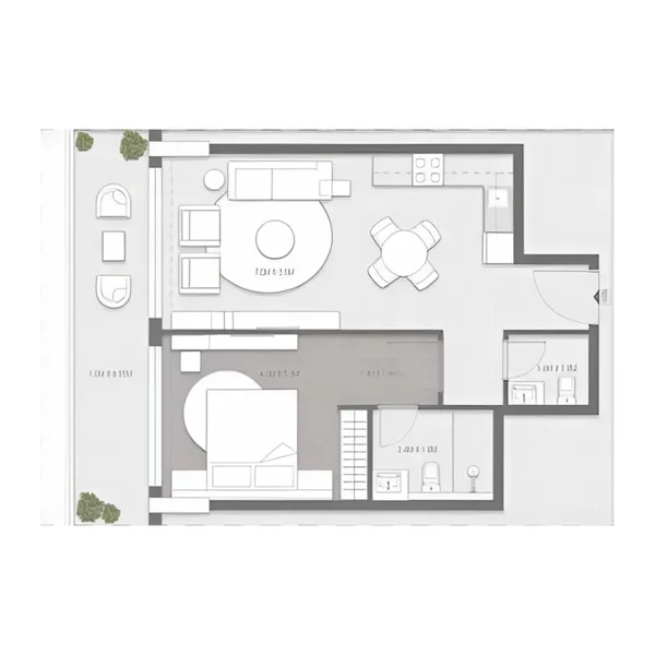 1 bedroom Apartments -  Valores Residences