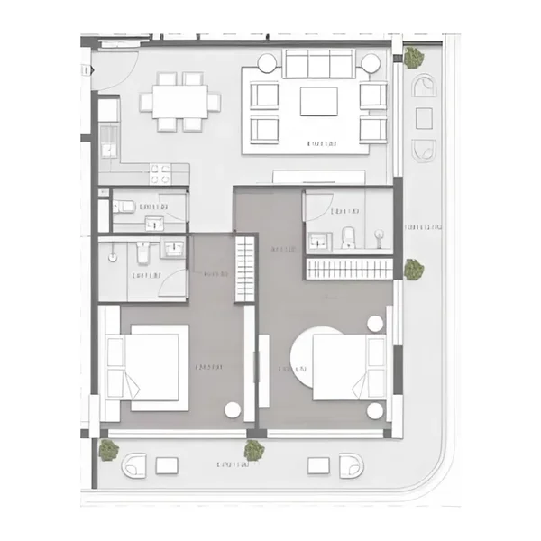 2 bedroom Apartments -  Valores Residences