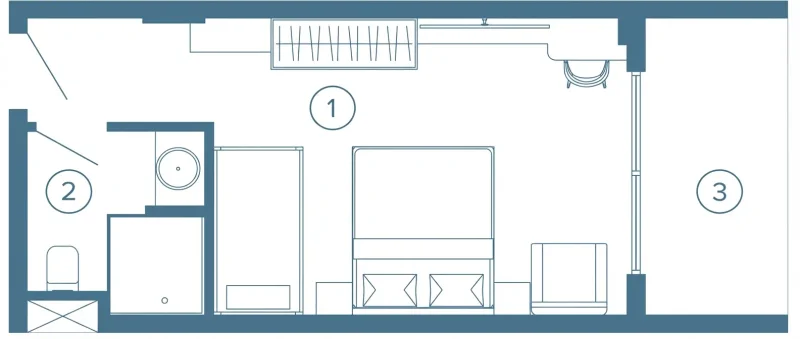 0.0 bedroom apartments - Grand Kolibri by Ribas