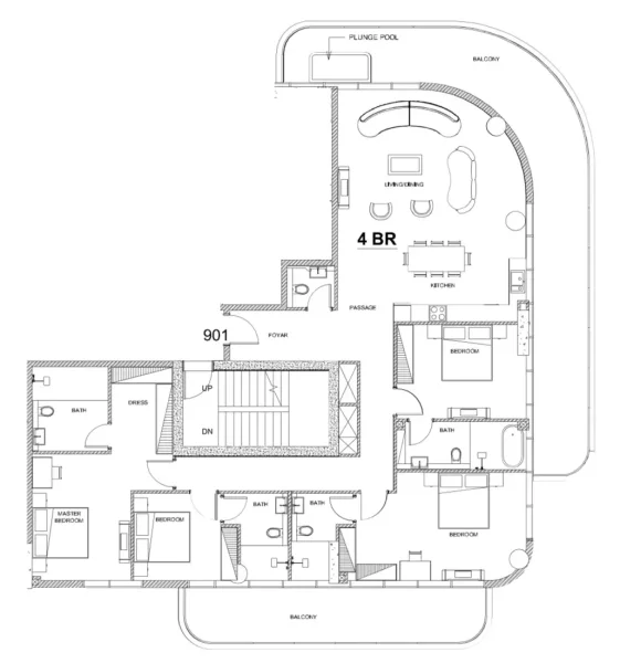 4.0 bedrooms apartments - Villa Del Brunello