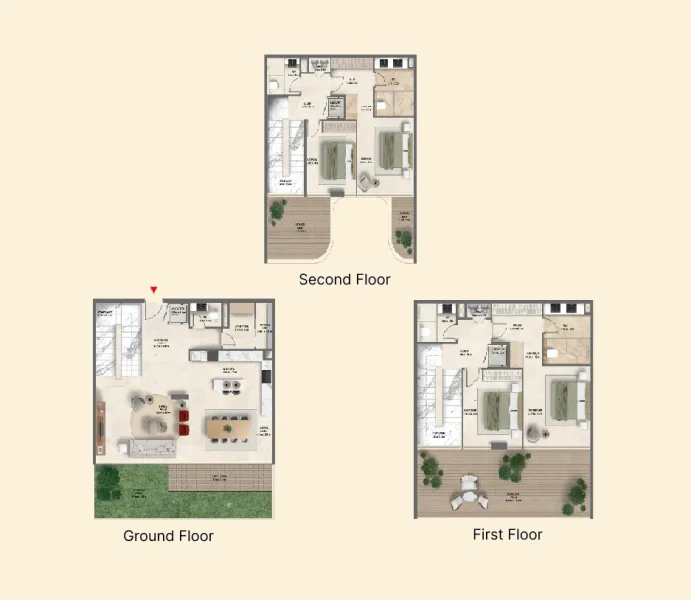 4.0 bedrooms townhouse - The Tides