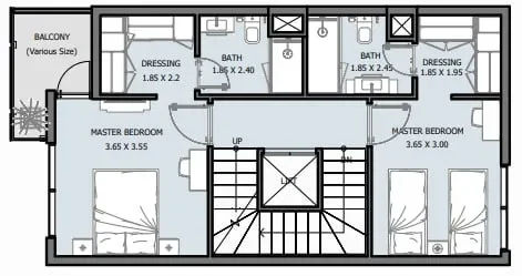 4.0 bedrooms townhouse - Royal Park