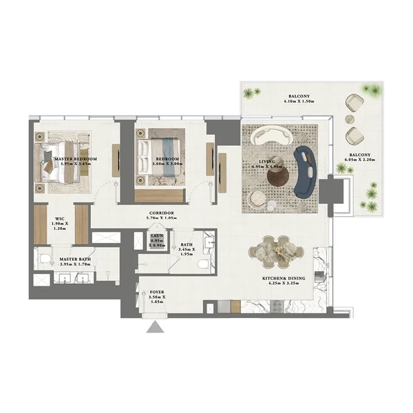 2 bedroom Apartments -  Altan