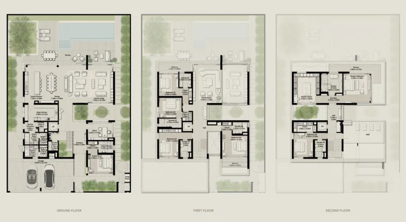 7.0 bedrooms villa - Nad Al Sheba Gardens Phase 8