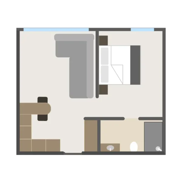 0.0 bedroom apartments - Swoi Berawa Apartments