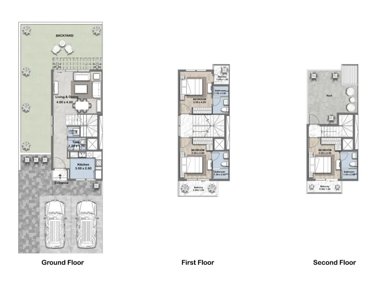 3.0 bedrooms townhouse - Reportage Hills