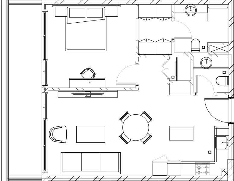 1.0 bedroom apartments - Berkeley Square