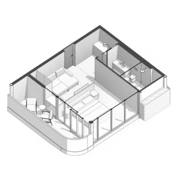 1.5 bedrooms apartments - AURA Wellness Resort