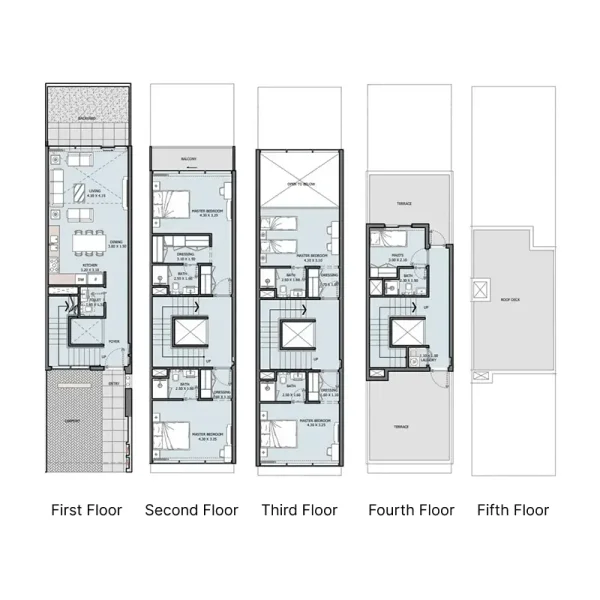 4.0 bedrooms townhouse - Verdana IV