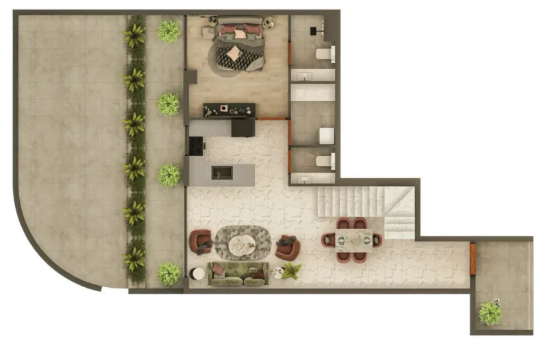 3.0 bedrooms apartments - Views VII by Golden Woods