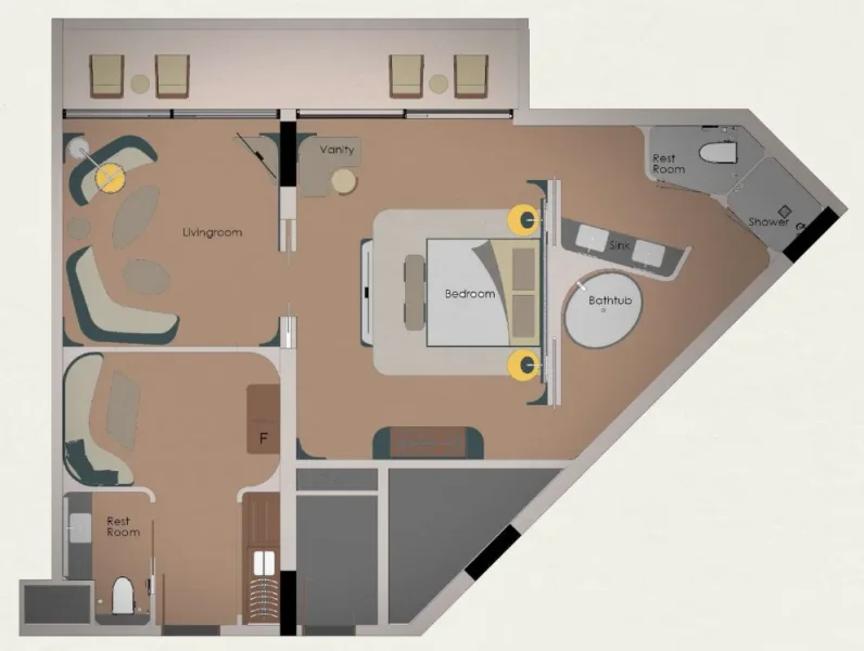 1.0 bedroom apartments - Hotel London