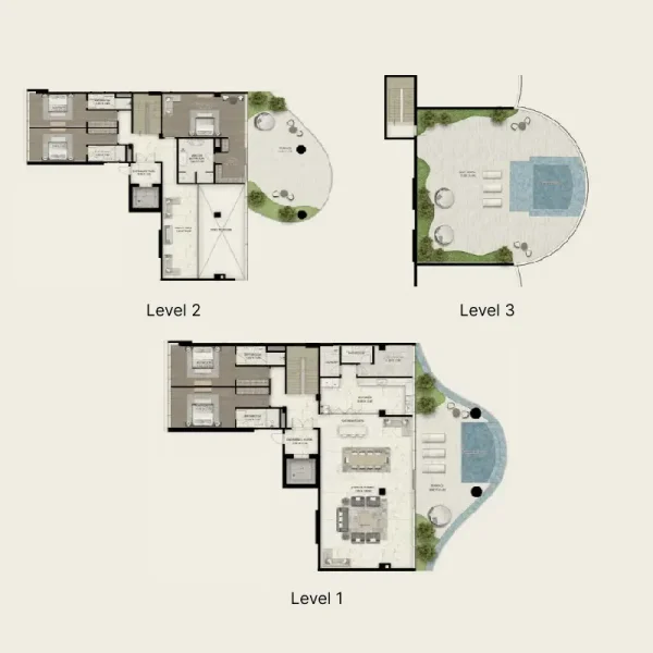 5.0 bedrooms penthouse - Cavalli Couture